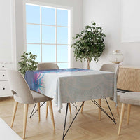 Hawaii Tropical Plant UliUli Tablecloth Vibrant Polynesian Pattern