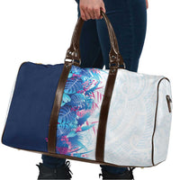 Hawaii Tropical Plant UliUli Travel Bag Vibrant Polynesian Pattern