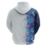 Hawaii Tropical Plant UliUli Zip Hoodie Vibrant Polynesian Pattern LT01 - Polynesian Pride