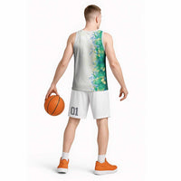 Hawaii Tropical Plant Omaomao Basketball Jersey Vibrant Polynesian Pattern LT01 - Polynesian Pride