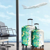 Hawaii Tropical Plant Omaomao Luggage Cover Vibrant Polynesian Pattern LT01 - Polynesian Pride