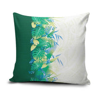 Hawaii Tropical Plant Omaomao Pillow Cover Vibrant Polynesian Pattern