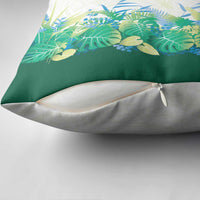 Hawaii Tropical Plant Omaomao Pillow Cover Vibrant Polynesian Pattern