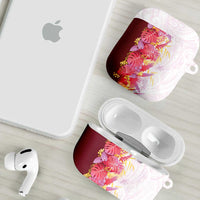 Hawaii Tropical Plant Akala AirPods Case Vibrant Polynesian Pattern LT01 - Polynesian Pride