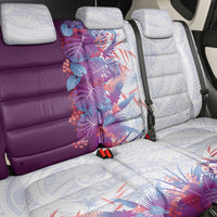 Hawaii Tropical Plant Poni Back Car Seat Cover Vibrant Polynesian Pattern