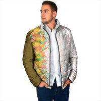 Hawaii Tropical Plant Lenalena Padded Jacket Vibrant Polynesian Pattern LT01 - Polynesian Pride