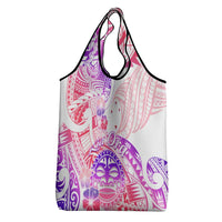 Kia Ora Maori New Zealand Pastel Grocery Bag Sun Ta Moko Sweet Version LT01 - Polynesian Pride