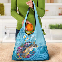 Personalized Hawaii Sea Turtle Grocery Bag Hawaii Map Ocean Vibes