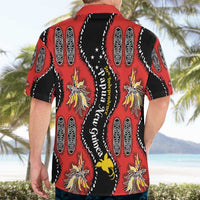 Papua New Guinea 50th Independence Hawaiian Shirt PNG Batik Pattern - Polynesian Pride