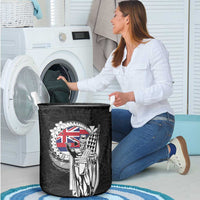 Hawaii King Kamehameha Laundry Basket Flag Polynesian Pattern LT01 - Polynesian Pride
