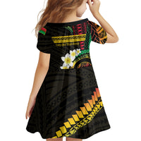 Vanuatu Independence Day Family Matching Off Shoulder Maxi Dress and Hawaiian Shirt Yumi 45th Hapi Indipendens Dei LT01 - Polynesian Pride