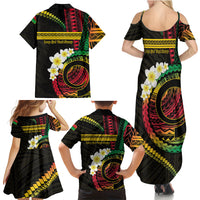 Vanuatu Independence Day Family Matching Summer Maxi Dress and Hawaiian Shirt Yumi 45th Hapi Indipendens Dei LT01 - Polynesian Pride
