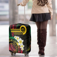 Vanuatu Independence Day Luggage Cover Yumi 46th Hapi Indipendens Dei LT01 - Polynesian Pride