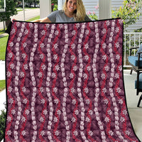 Pikake Maile Tiare Lei Quilt Akala Lauhala Pattern