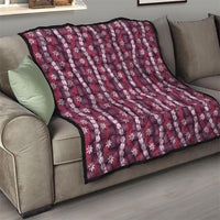 Pikake Maile Tiare Lei Quilt Akala Lauhala Pattern