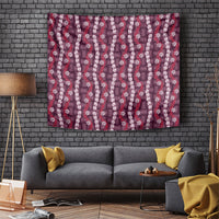 Pikake Maile Tiare Lei Tapestry Akala Lauhala Pattern