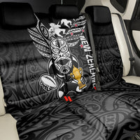 New Zealand Silver Fern Rugby Back Car Seat Cover Aotearoa Champion 2023 World Cup LT01 - Polynesian Pride