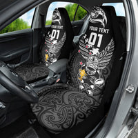 New Zealand Silver Fern Rugby Car Seat Cover Aotearoa Champion 2023 World Cup LT01 - Polynesian Pride