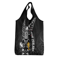 Custom New Zealand Silver Fern Rugby Grocery Bag Aotearoa Champion 2023 World Cup LT01 - Polynesian Pride