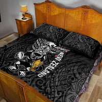 New Zealand Silver Fern Rugby Quilt Bed Set Aotearoa Champion 2023 World Cup LT01 - Polynesian Pride
