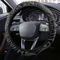 New Zealand Silver Fern Rugby Steering Wheel Cover Aotearoa Champion 2023 World Cup LT01 - Polynesian Pride
