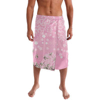 Cranes Sakura Floral Pink Pastel Lavalava Hawaii Japan Culture - Polynesian Pride