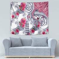 Hawaii Kakau Mix Paisley Pattern Tapestry Polynesian Tropical Unique Style LT01 - Polynesian Pride