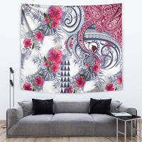 Hawaii Kakau Mix Paisley Pattern Tapestry Polynesian Tropical Unique Style LT01 - Polynesian Pride