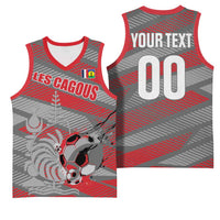 Custom Football 2026 New Caledonia Basketball Jersey Kagus Come On