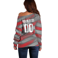 Custom Football 2026 New Caledonia Off Shoulder Sweater Kagus Come On