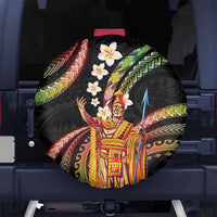 Hawaii King Kamehameha Spare Tire Cover Fantastic Plumeria Reggae