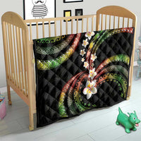 Hawaii Plumeria Reggae Quilt Polynesian Pattern