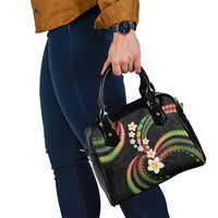 Hawaii Plumeria Reggae Shoulder Handbag Polynesian Pattern LT01 - Polynesian Pride