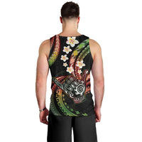 Hawaii Shaka Sign Men Tank Top Fantastic Frangipani Reggae