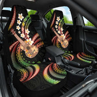 Hawaiian Ukulele Car Seat Cover Jawaiian Fantastic Plumeria