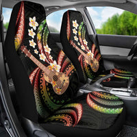 Hawaiian Ukulele Car Seat Cover Jawaiian Fantastic Plumeria