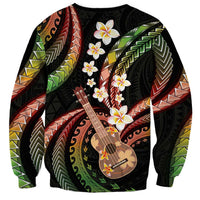 Hawaiian Ukulele Sweatshirt Jawaiian Fantastic Plumeria LT01 - Polynesian Pride