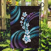 Hawaii Plumeria Garden Flag Amethyst Gradient Polynesian Pattern LT01 Garden Flag Purple - Polynesian Pride