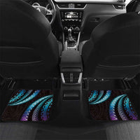Hawaii Shaka Sign Car Mats Fantastic Frangipani Amethyst Gradient