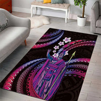 Hawaii King Kamehameha Area Rug Fantastic Plumeria Sweet Vibes