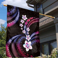 Hawaii Plumeria Garden Flag Sweet Gradient Polynesian Pattern LT01 - Polynesian Pride