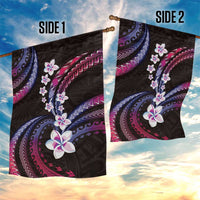Hawaii Plumeria Garden Flag Sweet Gradient Polynesian Pattern LT01 - Polynesian Pride