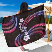 Hawaii Plumeria Sarong Sweet Gradient Polynesian Pattern