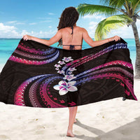 Hawaii Plumeria Sarong Sweet Gradient Polynesian Pattern
