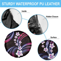 Hawaii Plumeria Spare Tire Cover Sweet Gradient Polynesian Pattern