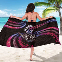 Hawaii Shaka Sign Sarong Fantastic Frangipani Sweet Vibes