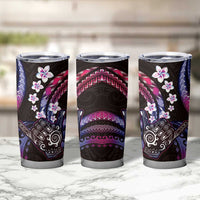 Hawaii Shaka Sign Tumbler Cup Fantastic Frangipani Sweet Vibes