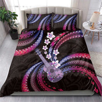 Hawaiian Ukulele Bedding Set Sweet Dream Fantastic Plumeria
