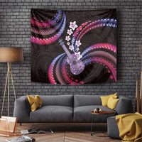Hawaiian Ukulele Tapestry Sweet Dream Fantastic Plumeria LT01 Pink - Polynesian Pride