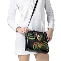 Hawaii Turtles Plumeria Shoulder Handbag Reggae Polynesian Pattern LT01 - Polynesian Pride